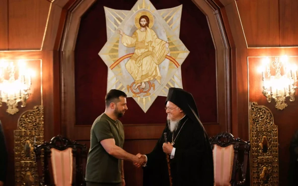 Τουρκία: Κοινό μήνυμα για ειρήνη και ενότητα  απηύθυναν, Βαρθολομαίος και  Βολοντίμιρ Ζελένσκι