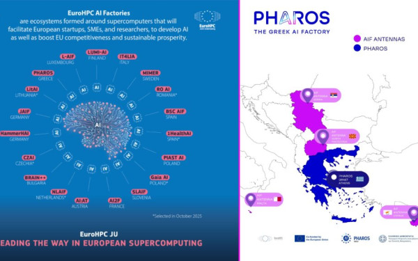 Εγκρίθηκαν οι προτάσεις για τέσσερα AI Factory Antennas σε Κύπρο, Μάλτα, Βόρεια Μακεδονία και Σερβία