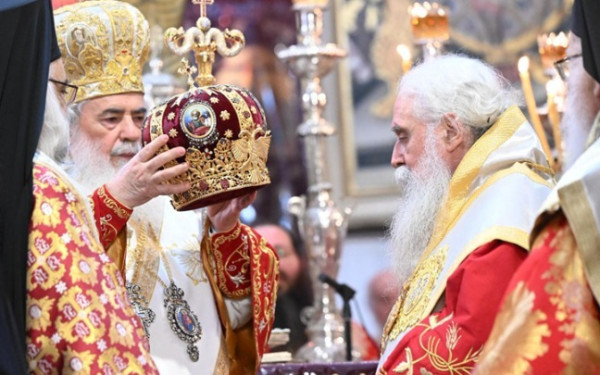 Προκαταρκτική συμφωνία για την Μονή Σινά επιβεβαιώνει ο Γ. Γεραπετρίτης - Χειροτονήθηκε Αρχιεπίσκοπος Σινά ο Συμεών