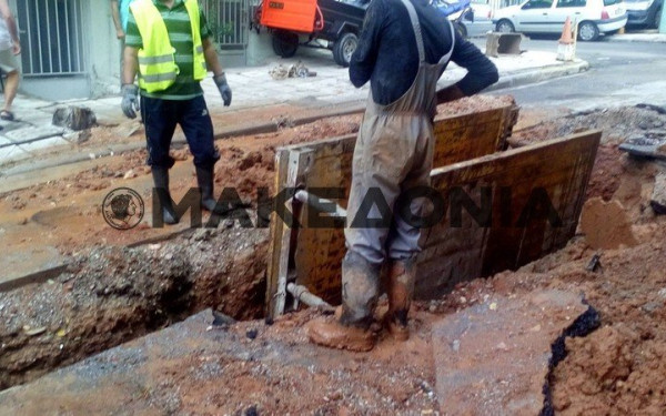 Αποκαταστάθηκε το πρόβλημα με αγωγό της ΕΥΑΘ στην Κρήνη