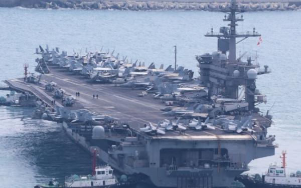 ΗΠΑ: Η ανάπτυξη αεροπλανοφόρου ενισχύει τους φόβους για πόλεμο με τη Βενεζουέλα