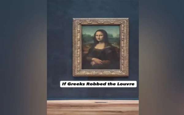 Αν το Λούβρο το έκλεβαν Έλληνες... - Δείτε το επικό βίντεο με την Ελληνίδα μάνα να «πρωταγωνιστεί» στην κλοπή του αιώνα