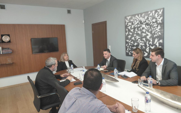 Θεσσαλονίκη: Συνάντηση εργασίας Μπεκίρη - Μπίλλια - Αηδονά