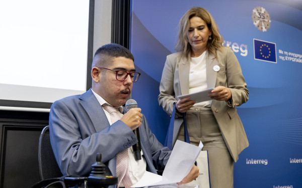 Διαγωνισμός INTERREG - ΠΑΜΑΚ: Το προσωπικό του βίωμα  τον ανέβασε στο βάθρο του νικητή