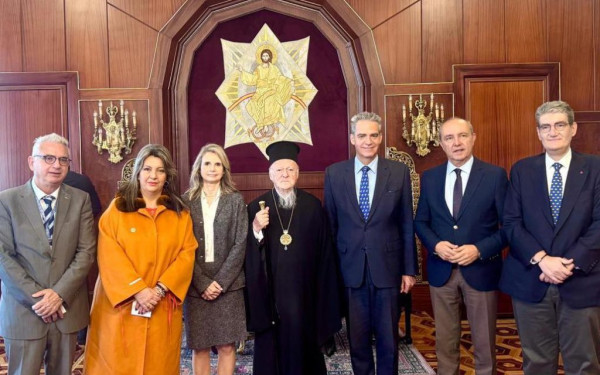 Σε συνάντηση με τον Πατριάρχη Βαρθολομαίο βουλευτές στο πλαίσιο συνέλευσης του ΟΑΣΕ