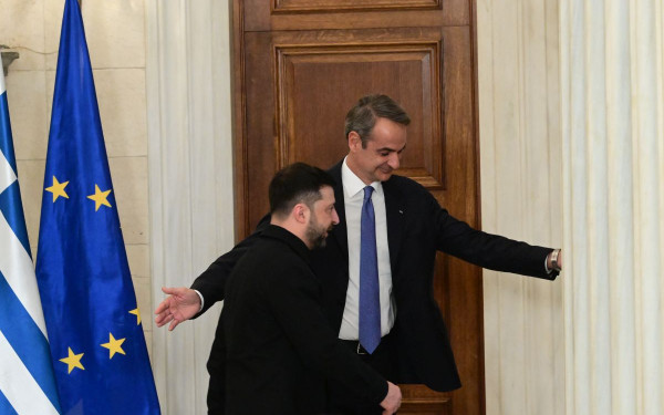 Μαξίμου: Μητσοτάκης και Ζελένσκι συμφώνησαν σε 7 σημεία για την Ουκρανία - Στο προσκήνιο ουκρανικά drones για την Ελλάδα