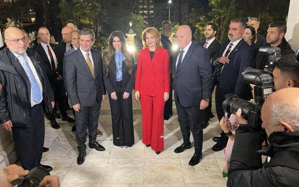 Στη Θεσσαλονίκη η Κίμπερλι Γκιλφόιλ - Δείτε φωτογραφίες