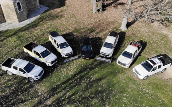 Δήμος Αριστοτέλη: Οκτώ νέα οχήματα για την Πολιτική Προστασία