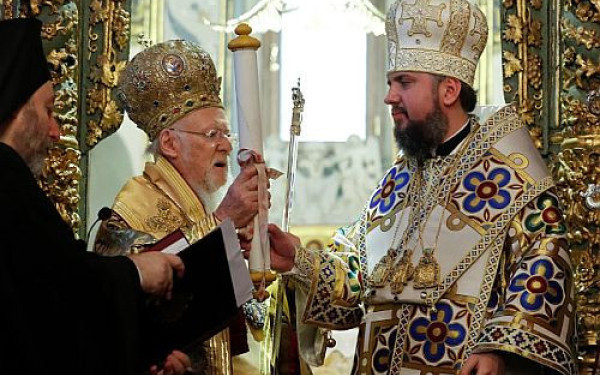 Στο Φανάρι για τα Θεοφάνεια ο Κιέβου Επιφάνιος