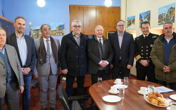 Χαλκιδική: Ο υφυπουργός Ναυτιλίας στον Δήμο Αριστοτέλη