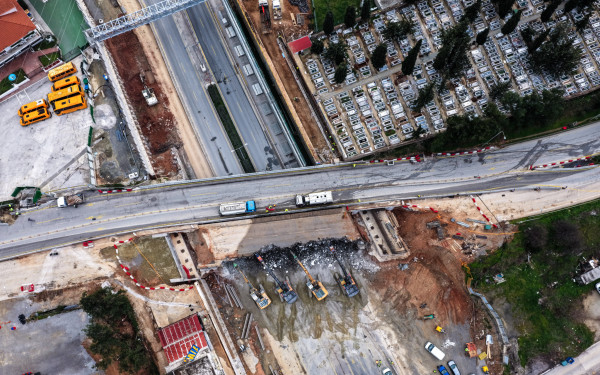 Flyover: Άνοιξε ο περιφερειακός και στα δύο ρεύματα