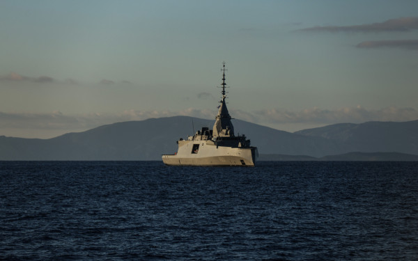 H ελληνική φρεγάτα «Φορμίων», έπειτα από τέσσερις ημέρες δοκιμών, επέστρεψε στο ναυπηγείο της Naval Group