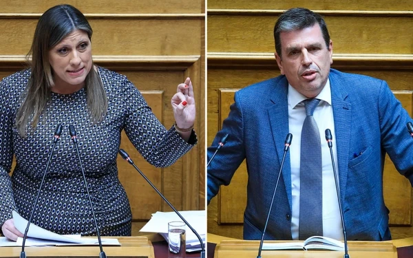 Σύγκρουση Κωνσταντοπούλου και Καιρίδη στη Βουλή - Βαρείς χαρακτηρισμοί