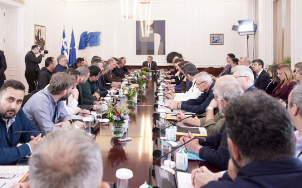 Ολοκληρώθηκε η συνάντηση Μητσοτάκη - αγροτών: Αναμένονται ανακοινώσεις