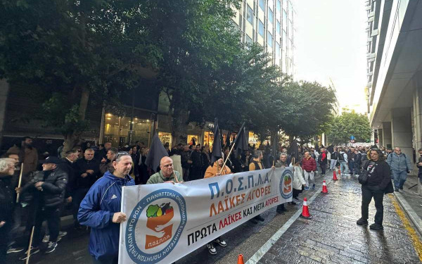 Στα υπουργεία Ανάπτυξης και Οικονομικών οι παραγωγοί των λαϊκών αγορών: «Ένας αγώνας επιβίωσης»