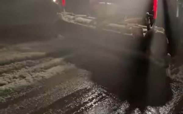 Κιλκίς: Τα χιόνια έβγαλαν τα εκχιονιστικά στους δρόμους
