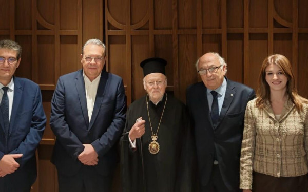 Θεσσαλονίκη: Σε συνάντηση με τον Οικουμενικό Πατριάρχη Βαρθολομαίο ο Φάμελλος