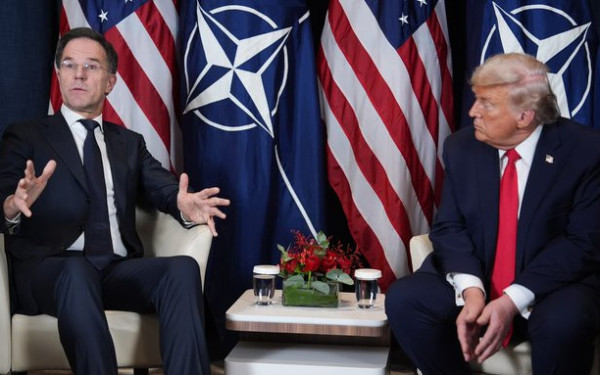 Μαρκ Ρούτε στο Ευρωκοινοβούλιο: «Όποιος πιστεύει ότι η Ευρώπη μπορεί να αμυνθεί χωρίς τις ΗΠΑ, ονειρεύεται»