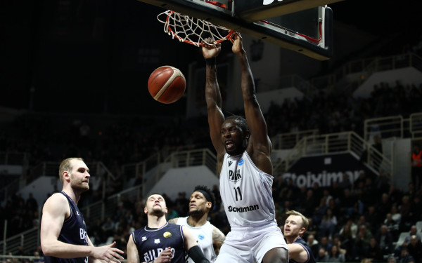 Μπάσκετ: Ο ΠΑΟΚ έχασε από την Μπιλμπάο στην Πυλαία και παίζει με το Περιστέρι στα προημιτελικά του Europe Cup (βίντεο)