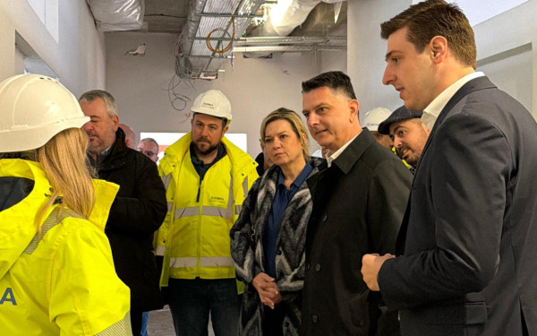 Θεσσαλονίκη: Ο Μ. Μπεκίρης επισκέφθηκε έργα που βρίσκονται σε εξέλιξη στους δήμους Θέρμης και Λαγκαδά