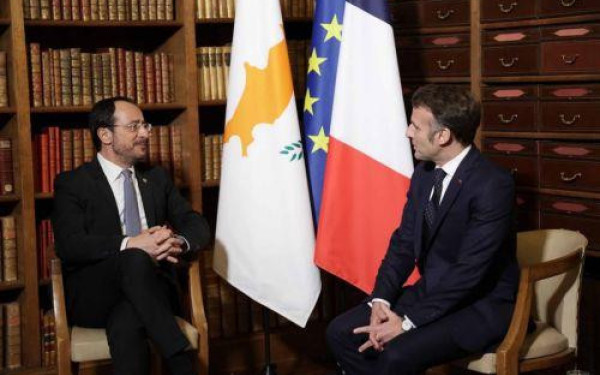 Συνάντηση Χριστοδουλίδη - Μακρόν στο Παρίσι: Στο επίκεντρο η ένταξη στη Σένγκεν και ο στρατηγικός διάδρομος IMEC