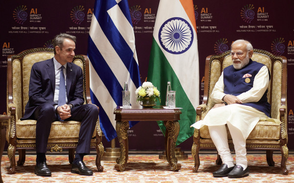 Συνάντηση Κυρ. Μητσοτάκη με τον Ινδό πρωθυπουργό: Η Ελλάδα επιθυμεί να συμμετάσχει στον οικονομικό διάδρομο IMEC
