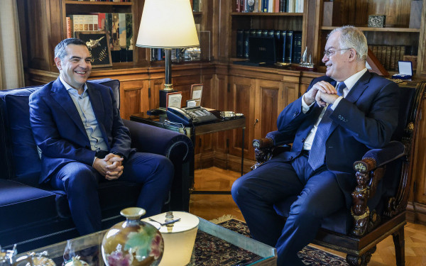 Συνάντηση του ΠτΔ Κων. Τασούλα με τον πρώην πρωθυπουργό Αλ. Τσίπρα