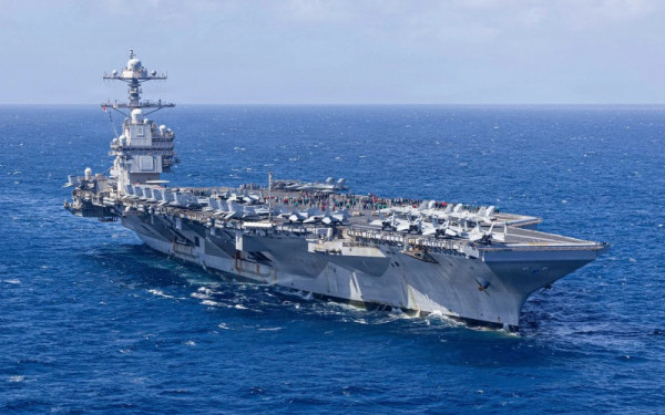 USS Gerald R. Ford: Το αμερικανικό αεροπλανοφόρο επέστρεψε στις ΗΠΑ μετά από 326 ημέρες επιχειρήσεων σε Μέση Ανατολή