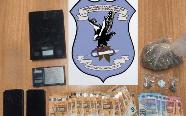 Χαλκιδική: Συλλήψεις για ναρκωτικά σε ΙΧ και εντοπισμός μεγαλύτερης ποσότητας σε σπίτι