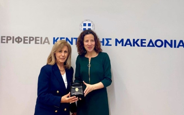 Θεσσαλονίκη: Συνάντηση της Αθ.Αηδονά με την Εκτελεστική Αντιπρόεδρο της Κομισιόν - Mέσω ΕΣΠΑ, 365 εκατ. ευρώ για δομές που υποστηρίζουν πάνω από 220.000 πολίτες