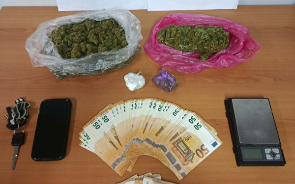 Θεσσαλονίκη: Συνελήφθη 26χρονος διακινητής ναρκωτικών ουσιών