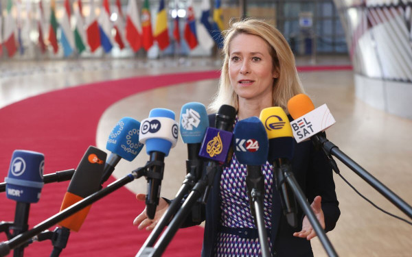 Μήνυμα Κάλας προς τη Μόσχα: “Η Ευρώπη δεν θα χαλαρώσει την πίεση στη Ρωσία”