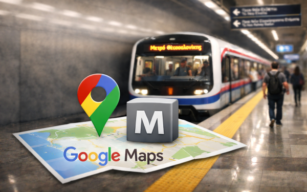 Μετρό Θεσσαλονίκης: Μπήκε επιτέλους στους Χάρτες της Google