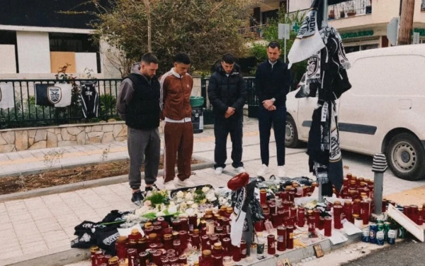Ο ΠΑΟΚ τίμησε τη μνήμη του Κλεομένη στον τόπο του εγκλήματος