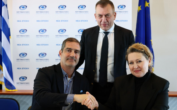 «Έπεσαν» οι υπογραφές για το Καυτανζόγλειο - Βρούτσης σε Γκοντσάρεβα: «Σας καλωσορίζουμε στο "σπίτι" σας!»
