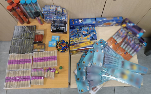 Πέλλα: Συνελήφθη ένα άτομο για παράβαση της νομοθεσίας περί βεγγαλικών και φωτοβολίδων