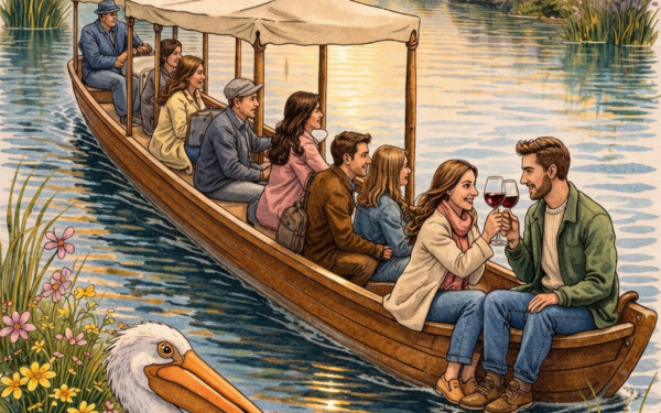 Σάββατο του Λαζάρου με Οινοβαρκάδα στη Λίμνη Κερκίνη