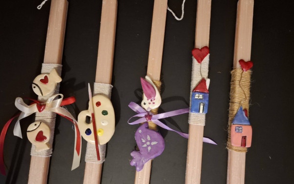 Εθελόντριες από την «Πηγή Ζωής» δημιούργησαν λαμπάδες - Διαθέσιμες σε τρία νοσοκομεία της Θεσσαλονίκης