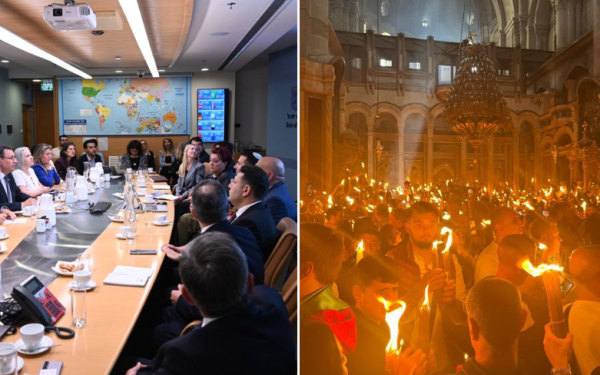 Ισραηλινό ΥΠΕΞ: «Πράσινο φως» για την Τελετή του Αγίου Φωτός μετά την παύση των επιθέσεων