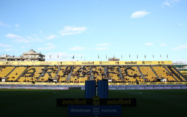 Super League: Έντονες αποδοκιμασίες στο ημίχρονο του Άρης - Βόλος στο «Κλεάνθης Βικελίδης»