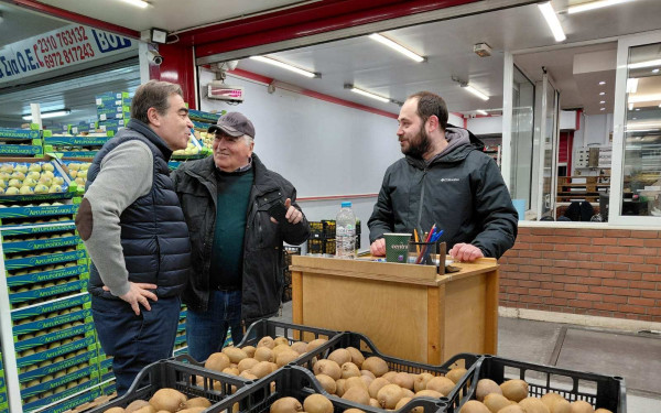 Στην Κεντρική Λαχαναγορά Θεσσαλονίκης ο νέος ΥΠΑΑΤ, Μαργαρίτης Σχοινάς