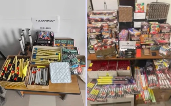 Επιχείρηση «Spark-Down»: Πάνω από 100.000 κροτίδες κατασχέθηκαν από αρχές Μαρτίου (βίντεο)