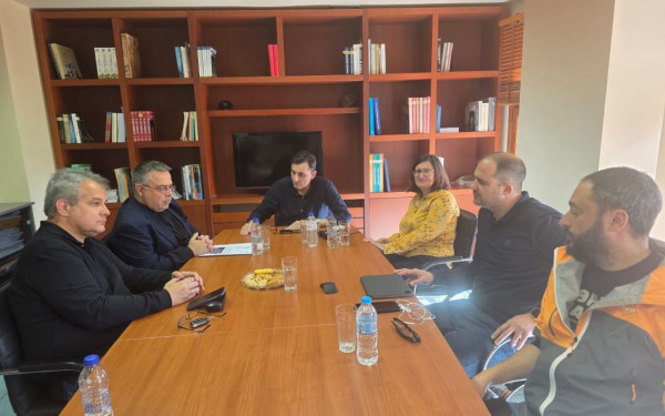 Κομοτηνή: Συνάντηση εργασίας του Γραμματέα της ΑΔΜΘ  με τον πρόεδρο του Τμήματος Θράκης του ΤΕΕ