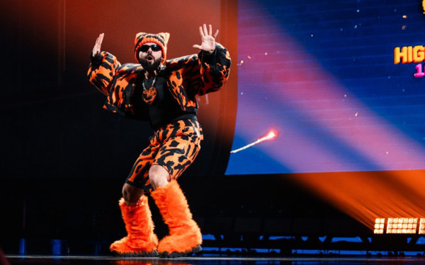 Eurovision 2026: Δείτε φωτογραφίες από την πρώτη πρόβα του Akyla στη Βιέννη