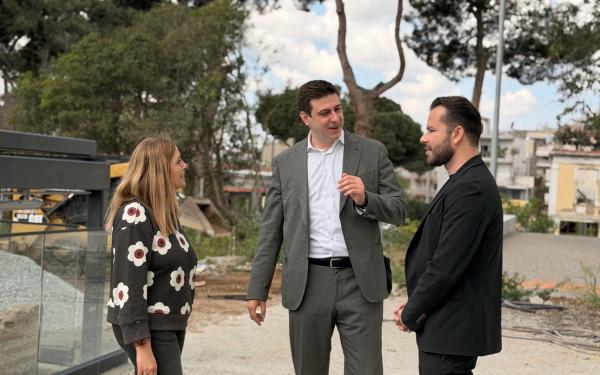 Στο Μητροπολιτικό Πάρκο Παύλου Μελά ο Γιάννης Παπαγεωργίου
