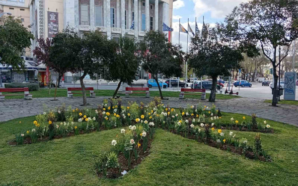 Θεσσαλονίκη: Χρώματα κι αρώματα σε κάθε γωνιά της πόλης με νέα λουλούδια και φυτά