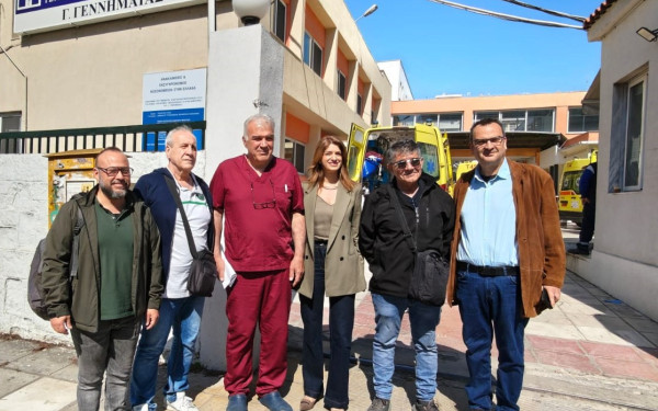 Συνάντηση της Κ. Νοτοπούλου με τη διοίκηση και εκπροσώπους εργαζομένων στο ΓΝΘ Γ. Γεννηματάς