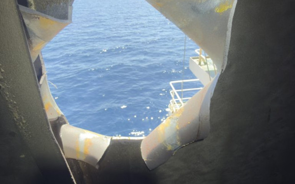 Θρίλερ για τους ναυτικούς σε bulk carrier στον Κόλπο του Άντεν: Drone με πυρομαχικό 50 κιλών εξουδετερώθηκε εν πλω