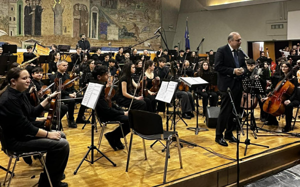 Θεσσαλονίκη: Μάγεψε το κοινό η μαθητική Συμφωνική Ορχήστρα (βίντεο)