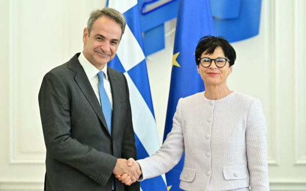 Κ. Μητσοτάκης: Συνάντηση συνεργασίας με την πρωθυπουργό της Λετονίας Εβίκα Σιλίνια - Όσα συζητήθηκαν